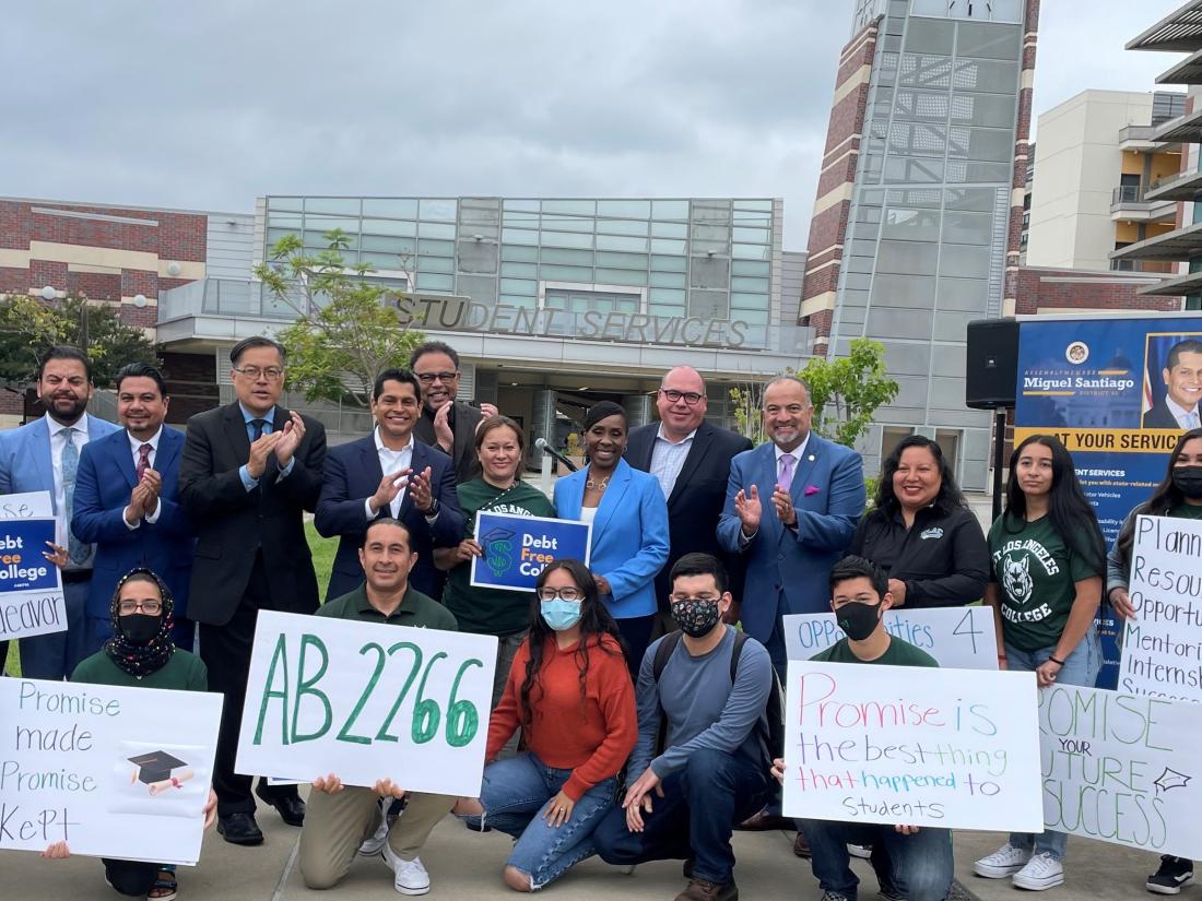 AB 2266 Press Event at East LA College