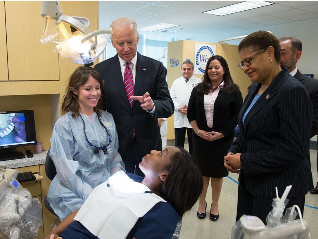 President Biden Visits West LA College Baccalaureate Program