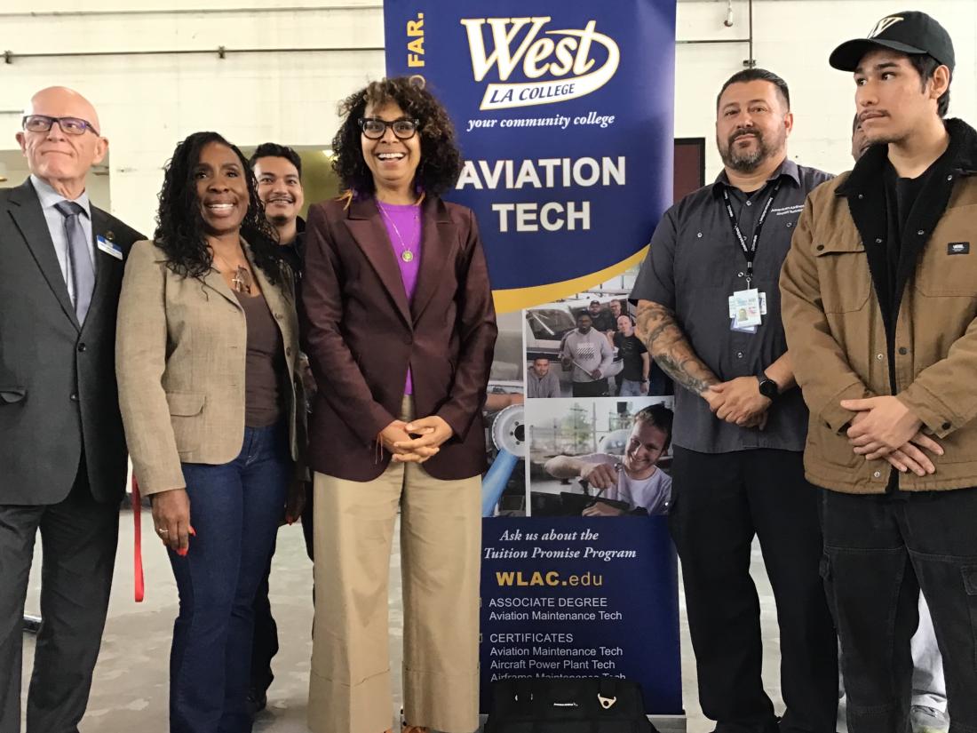 Representative Sydney Kamlager-Dove and LACCD Trustee Nichelle Henderson Attend a West LA College Student Event