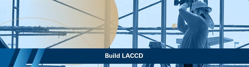 Build LACCD section banner