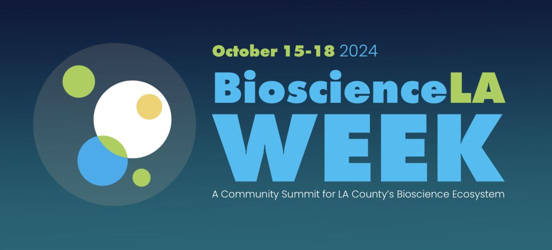  BioscieneLA Week logo – A Community Summit for L.A. County’s Bioscience Ecosystem