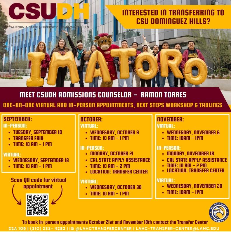 CSUDH Fall 2024 Visits