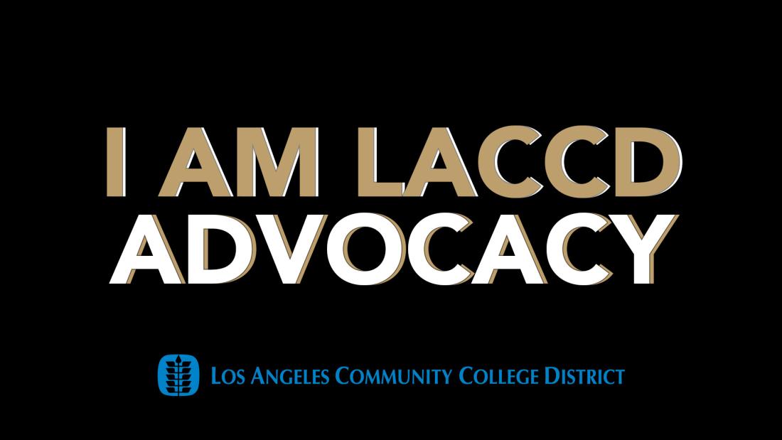 I Am LACCD Advocacy Video Tile