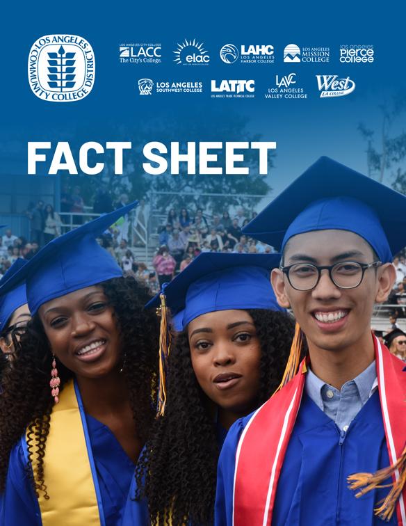 LACCD Fact Sheet cover page